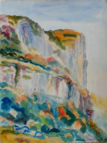 Пейзаж от Комщица, 1981